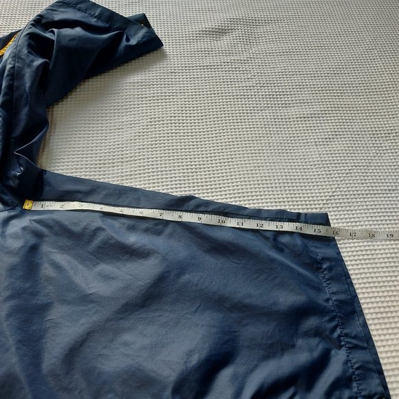 Polo Jeans Co. Ralph Lauren Windbreaker Short Pant Medium Blue Side Snap Button - Picture 11 of 11